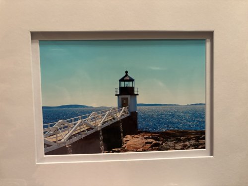 Lighthouse on Left, Marshall Point, ME